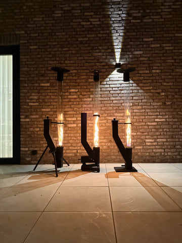 Kostengünstige, gasfreie Außenheizung mit einem Flamesa-Pellet-Ofen