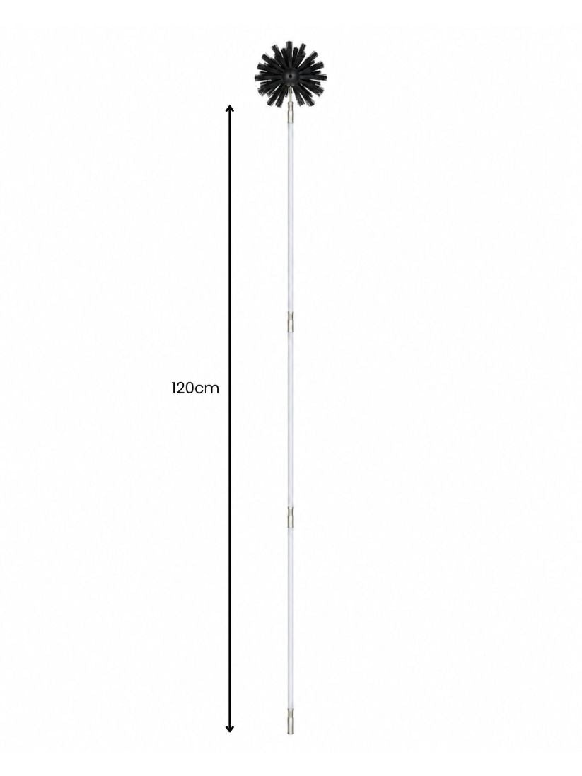 Pelletkamin-Glasreinigungsbürste | 120 cm | 3-teilig