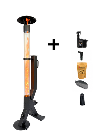 Pelletofen-Startset – Flamesa® Flare – Komplettset inkl. Zubehör