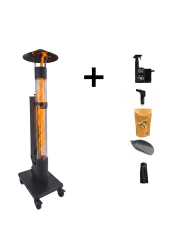 Pelletofen-Startset Flamesa® Avara – Startset inkl. Zubehör Flamesa.de