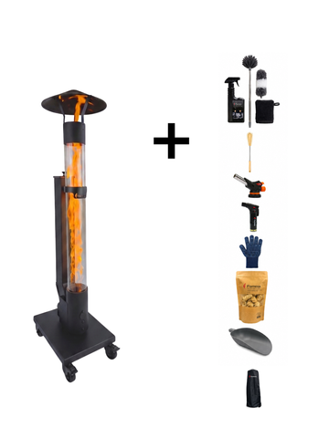 Pelletofen-Komplettset – Flamesa® Avara – Komplettset inkl. Zubehör