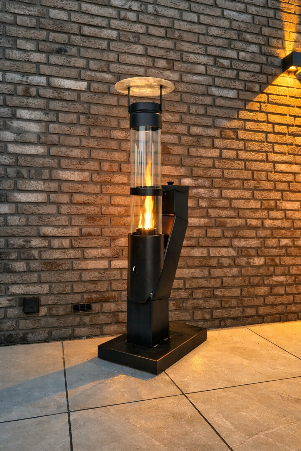 Mini Pelletofen – Flamesa Inferno Mini auf Terrasse