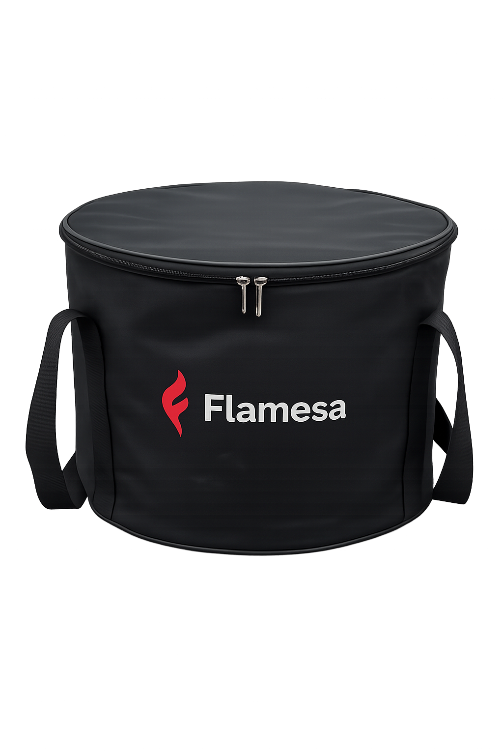 Schwarze Flamesa Schutztasche für den Flame Feuerkorb