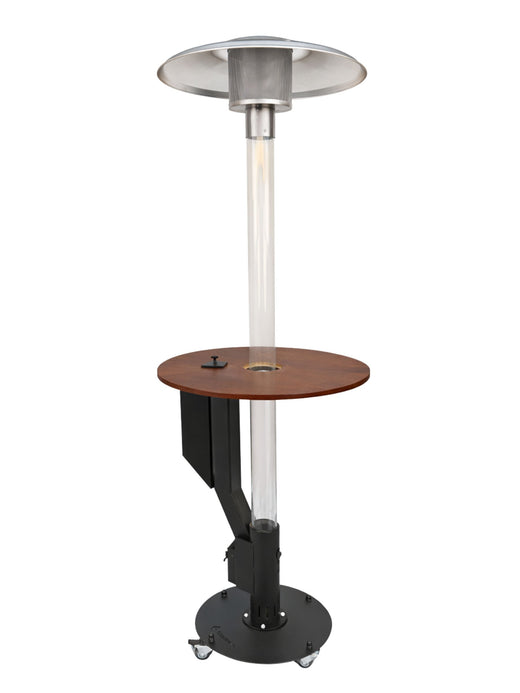 Flamesa Solaro – Premium Pellet Terrassenheizer mit Tisch