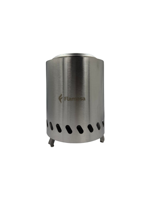 Flamesa Vulcan – Tischmodell Pellet-Feuerkorb für den Außenbereich